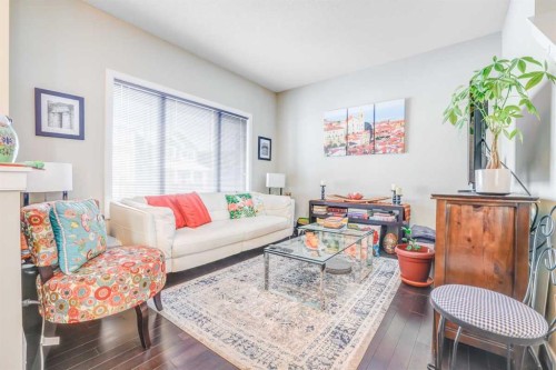 29 Redstone Common Ne, Calgary, AB - Indoor Photo Showing Living Room