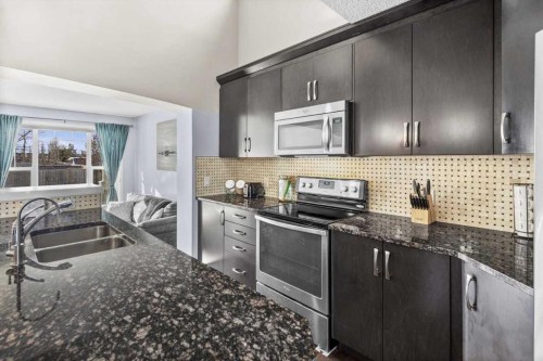 162 Auburn Crest Way Se, Calgary, AB - Indoor Photo Showing Kitchen With Double Sink With Upgraded Kitchen