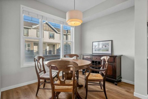 209 New Brighton Walk Se, Calgary, AB - Indoor Photo Showing Dining Room