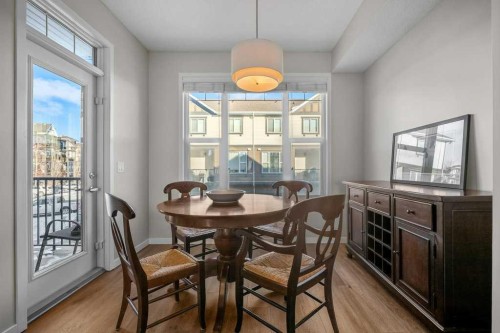 209 New Brighton Walk Se, Calgary, AB - Indoor Photo Showing Dining Room