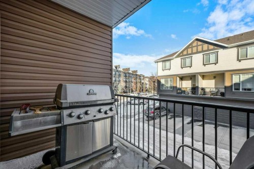 209 New Brighton Walk Se, Calgary, AB - Outdoor With Deck Patio Veranda With Exterior
