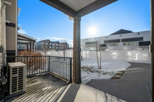209 New Brighton Walk Se, Calgary, AB - Outdoor With Deck Patio Veranda With Exterior