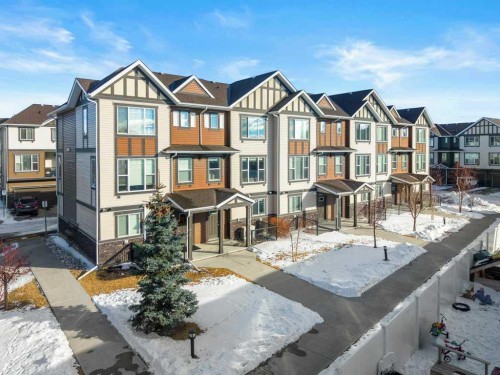 209 New Brighton Walk Se, Calgary, AB - Outdoor With Facade