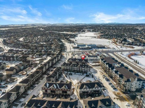 209 New Brighton Walk Se, Calgary, AB - Outdoor With View