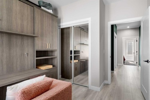 8161 8 Avenue, Calgary, AB - Indoor Photo Showing Bedroom