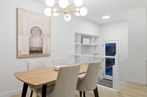 4904 Valiant Drive Nw, Calgary, AB - Indoor Photo Showing Dining Room