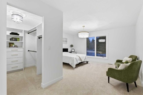 4904 Valiant Drive Nw, Calgary, AB - Indoor Photo Showing Bedroom
