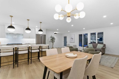 4904 Valiant Drive Nw, Calgary, AB - Indoor Photo Showing Dining Room