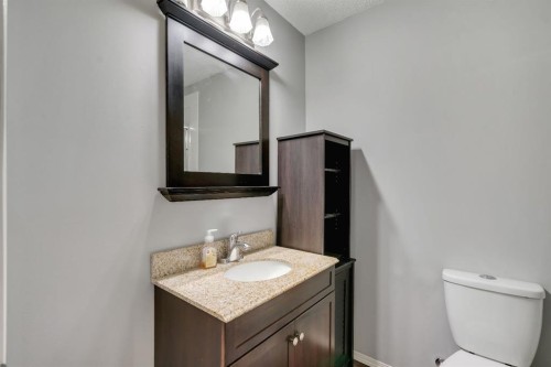 431 Silverado Plains Circle Sw, Calgary, AB - Indoor Photo Showing Bathroom