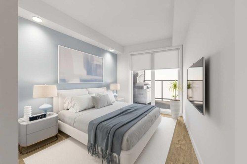 708-210 18 Avenue Sw, Calgary, AB - Indoor Photo Showing Bedroom