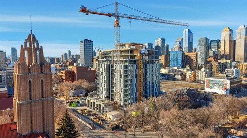 708-210 18 Avenue Sw, Calgary, AB - Outdoor With View