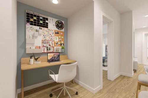 708-210 18 Avenue Sw, Calgary, AB - Indoor Photo Showing Office