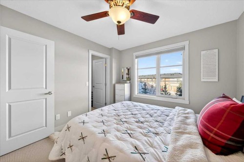 37 Aspen Hills Terrace Sw, Calgary, AB - Indoor Photo Showing Bedroom