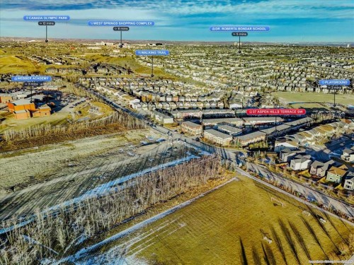 37 Aspen Hills Terrace Sw, Calgary, AB - Outdoor With Body Of Water With View