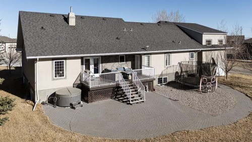 109 Derochie Drive, Claresholm, AB - Outdoor With Deck Patio Veranda With Exterior