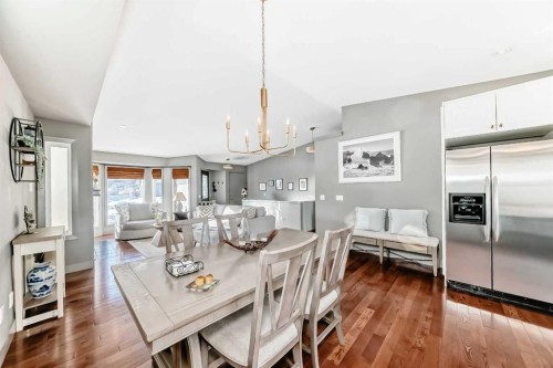 52 Hidden Vale Crescent Nw, Calgary, AB - Indoor Photo Showing Dining Room
