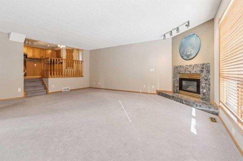 7117 California Boulevard Ne, Calgary, AB - Indoor With Fireplace