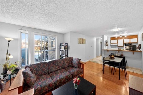 303-431 1 Avenue Ne, Calgary, AB - Indoor Photo Showing Living Room
