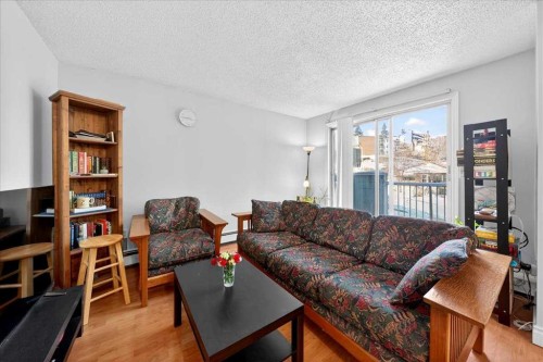 303-431 1 Avenue Ne, Calgary, AB - Indoor Photo Showing Living Room
