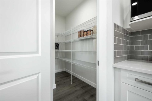 178 Sora Way Se, Calgary, AB - Indoor With Storage