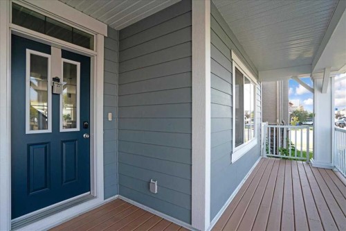 195 Marquis Common Se, Calgary, AB - Outdoor With Deck Patio Veranda With Exterior