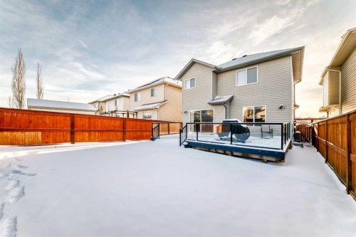834 Cranston Drive Se, Calgary, AB - Outdoor With Deck Patio Veranda With Exterior