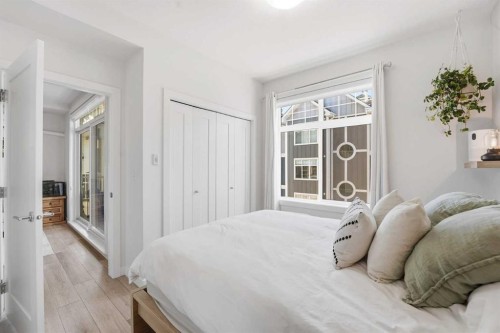 308-400 Auburn Meadows Common Se, Calgary, AB - Indoor Photo Showing Bedroom