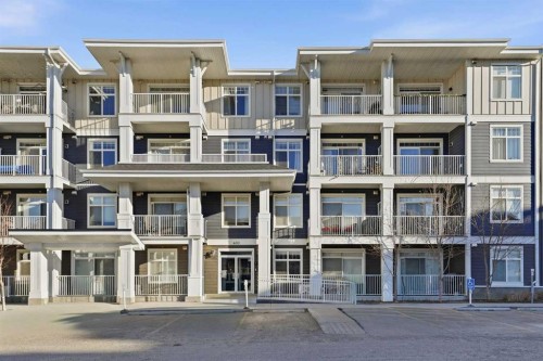 308-400 Auburn Meadows Common Se, Calgary, AB - Outdoor With Balcony With Facade