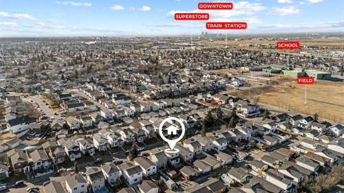 52 Martin Crossing Rise Ne, Calgary, AB - Outdoor With View