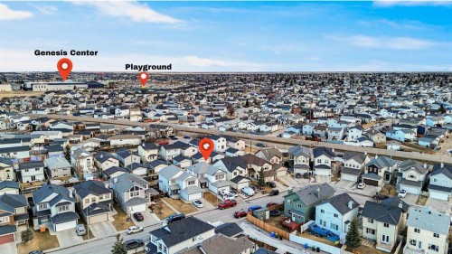 148 Martha'S Manor Ne, Calgary, AB - Outdoor With View