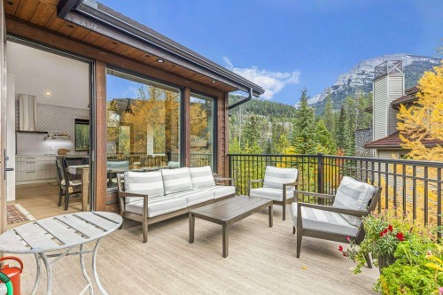 628 Silvertip Road, Canmore, AB - Outdoor With Deck Patio Veranda With Exterior