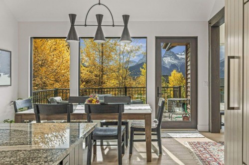 628 Silvertip Road, Canmore, AB - Indoor Photo Showing Dining Room
