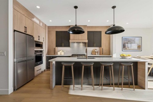 607 29 Avenue Nw, Calgary, AB - Indoor Photo Showing Kitchen With Upgraded Kitchen