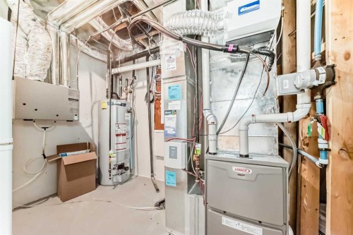 47 Evansglen Circle Nw, Calgary, AB - Indoor Photo Showing Basement