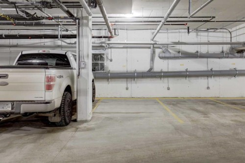 119-245 Edith Place Nw, Calgary, AB - Indoor Photo Showing Garage