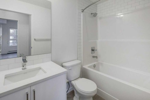 308-245 Edith Place Nw, Calgary, AB - Indoor Photo Showing Bathroom