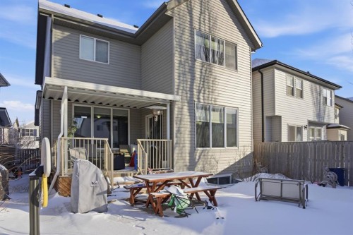 639 Copperpond Circle Se, Calgary, AB - Outdoor With Deck Patio Veranda