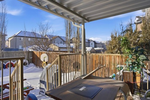639 Copperpond Circle Se, Calgary, AB - Outdoor With Deck Patio Veranda With Exterior