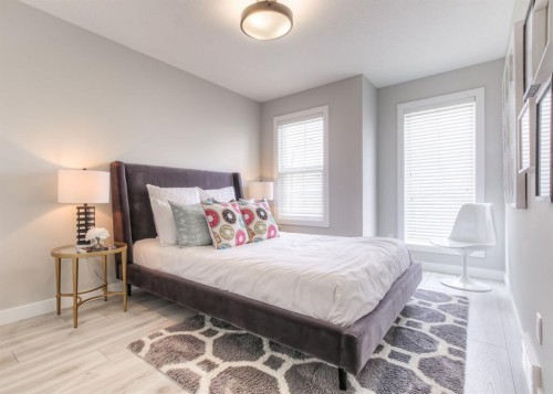 134 Rangeview Path Se, Calgary, AB - Indoor Photo Showing Bedroom