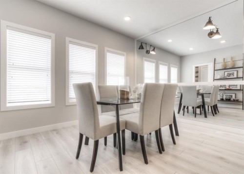 134 Rangeview Path Se, Calgary, AB - Indoor Photo Showing Dining Room