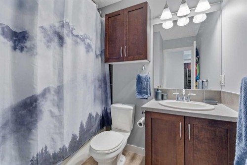 320-201 Sunset Drive, Cochrane, AB - Indoor Photo Showing Bathroom