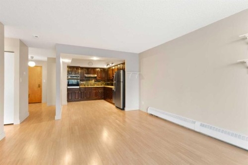 105-345 4 Avenue Ne, Calgary, AB - Indoor Photo Showing Kitchen