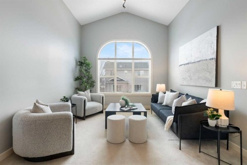 264 Windermere Drive, Chestermere, AB - Indoor Photo Showing Living Room