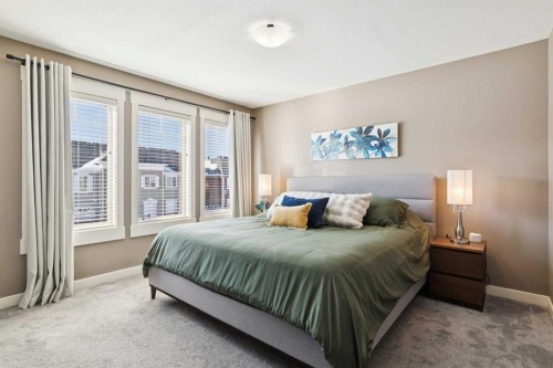 124 Cascades Pass, Chestermere, AB - Indoor Photo Showing Bedroom