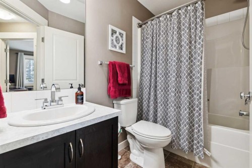 124 Cascades Pass, Chestermere, AB - Indoor Photo Showing Bathroom
