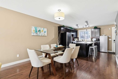 124 Cascades Pass, Chestermere, AB - Indoor Photo Showing Dining Room