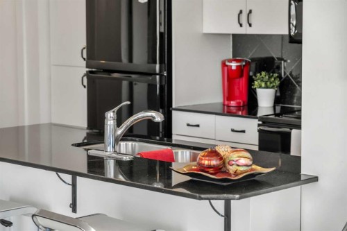 619-8710 Horton Road Sw, Calgary, AB - Indoor Photo Showing Kitchen