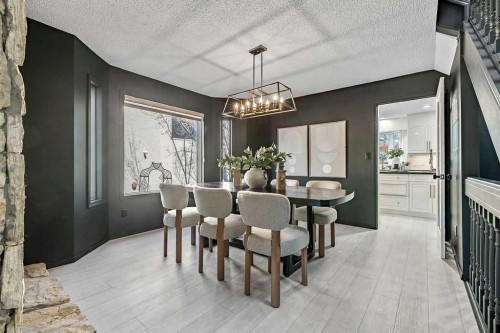 162 Woodbend Way, Okotoks, AB - Indoor Photo Showing Dining Room