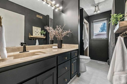 162 Woodbend Way, Okotoks, AB - Indoor Photo Showing Bathroom