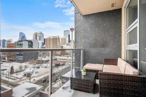 802-211 13 Avenue Se, Calgary, AB - Outdoor With Balcony